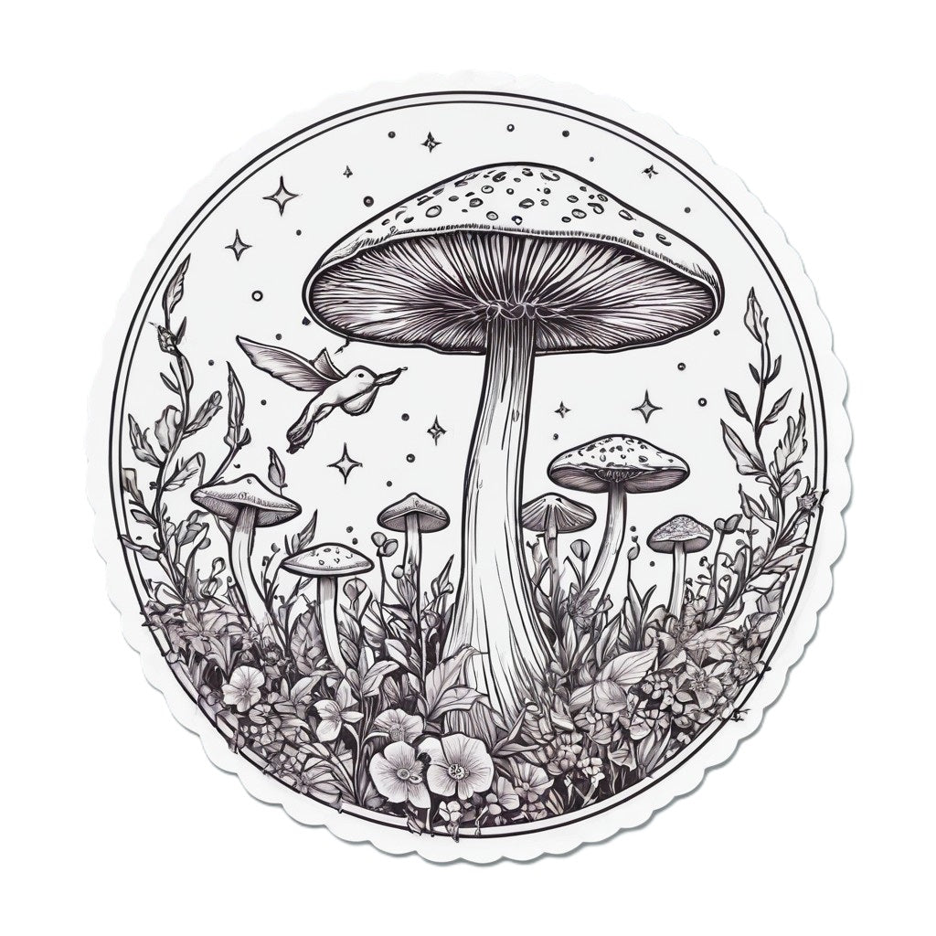 Black & White Botanica by StuckOnYou