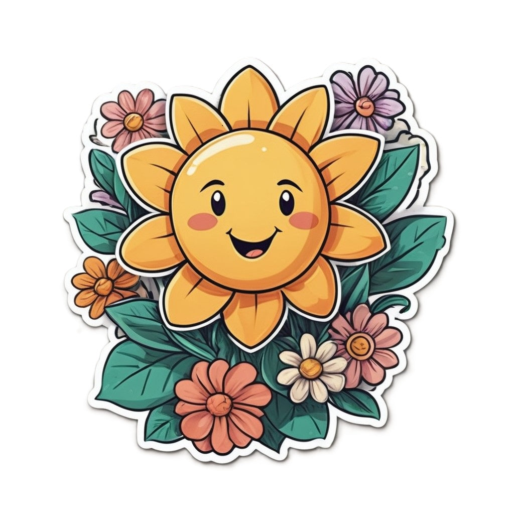 Smiley Sunflower by StuckOnYou