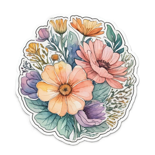 Bloom in Watercolor by StuckOnYou