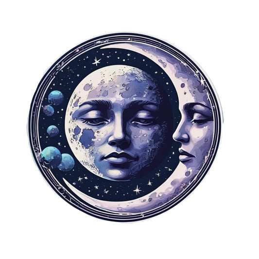 Blue Moonscape by StuckOnYou