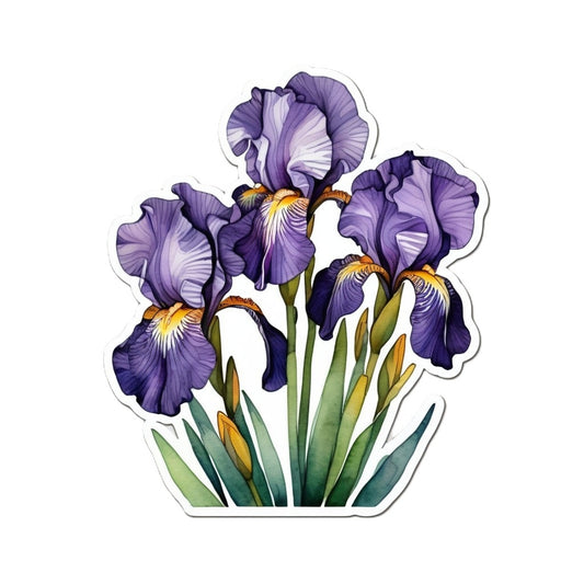 Iris in Watercolor by StuckOnYou