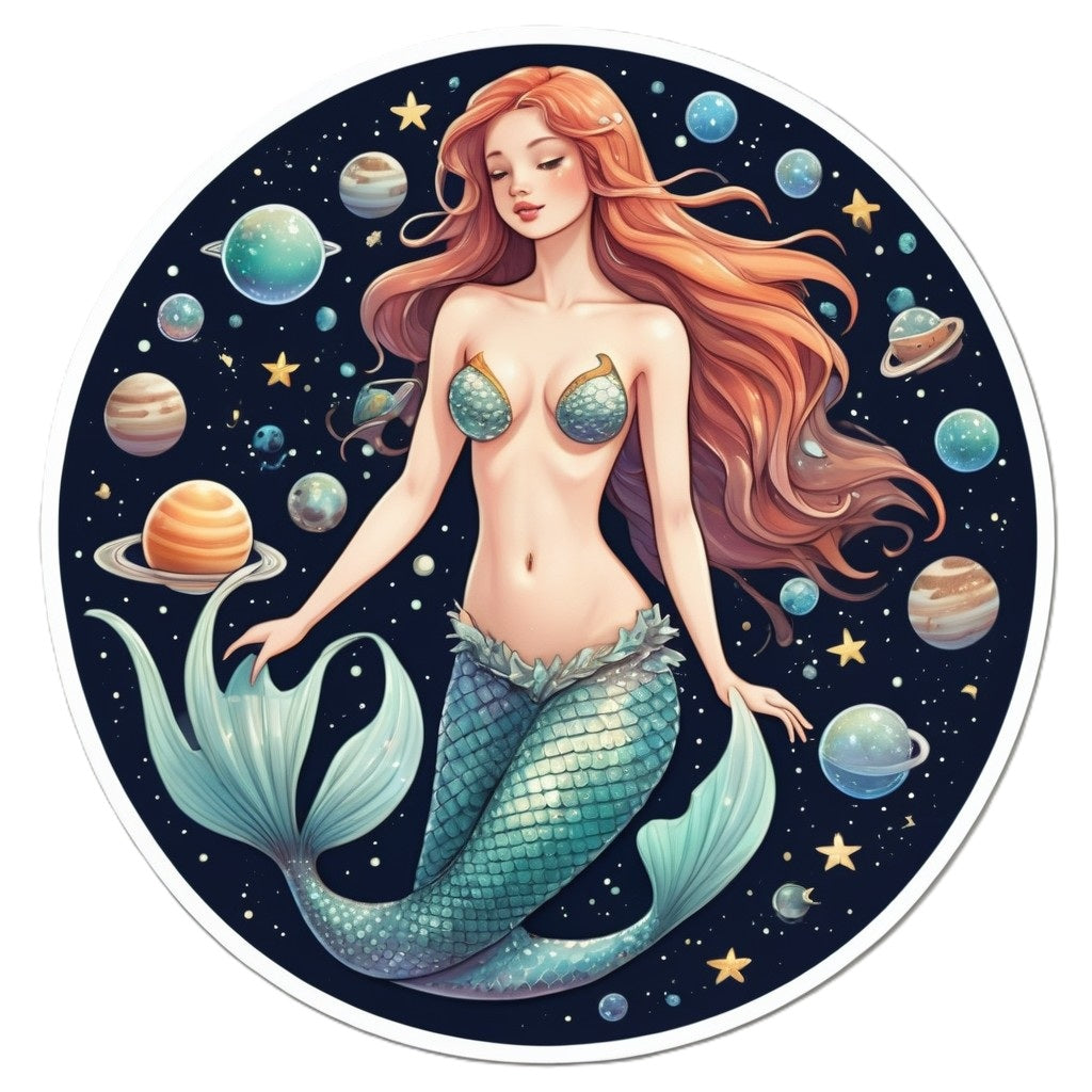 Nebula Mermaid by StuckOnYou
