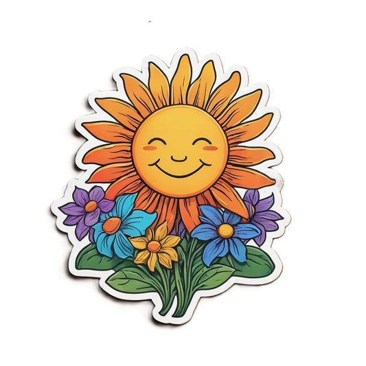 Smiley Sunflower by StuckOnYou