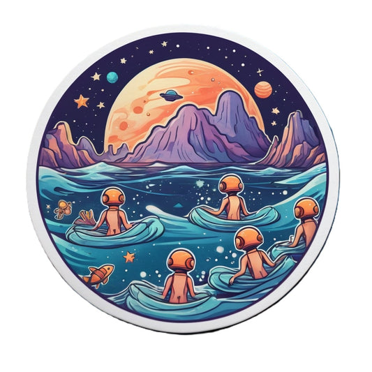 Starsoaked Swimmers by StuckOnYou
