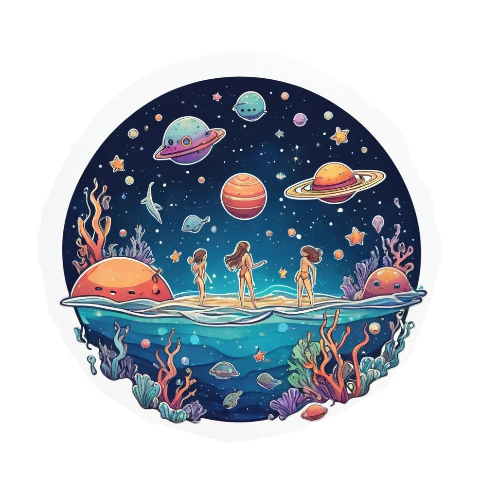 Starsoaked Swimmers by StuckOnYou