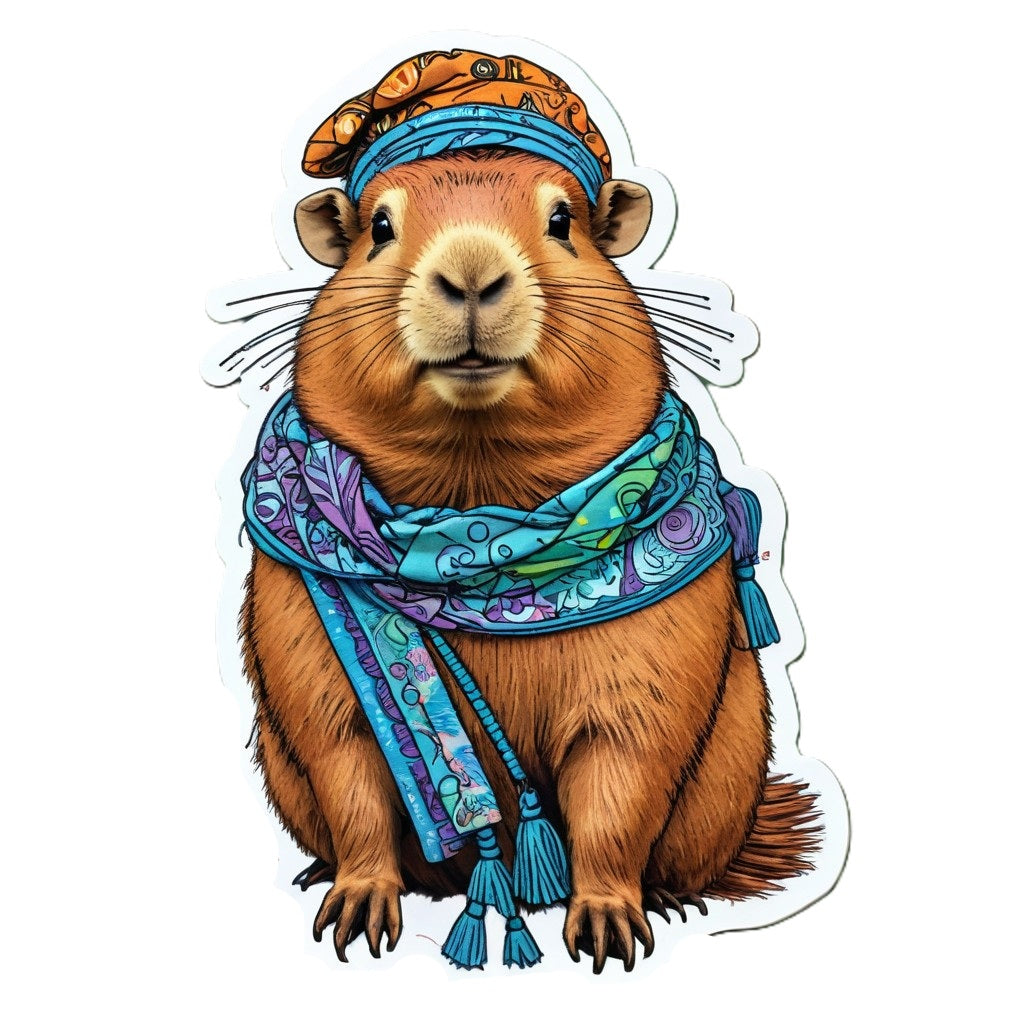 The Coolest Capybara by StuckOnYou