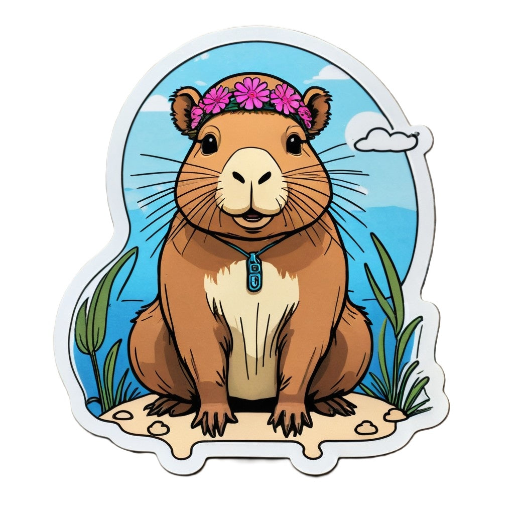 The Coolest Capybara by StuckOnYou