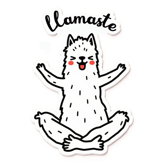 Yoga Llama by StuckOnYou